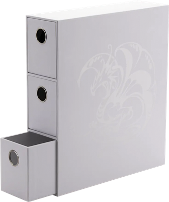 Dragon Shield : Fortress Card Drawers White