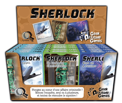 Display 1 Q System - Série Sherlock (Q1,Q2,Q3)