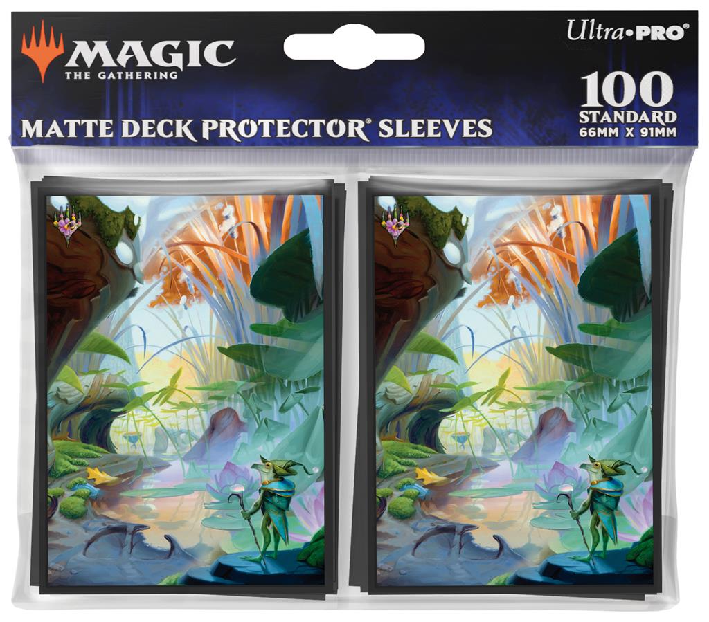 MTG : Bloomburrow 100ct Sleeves Blue MTG : Bloomburrow 100ct Sleeves Blue