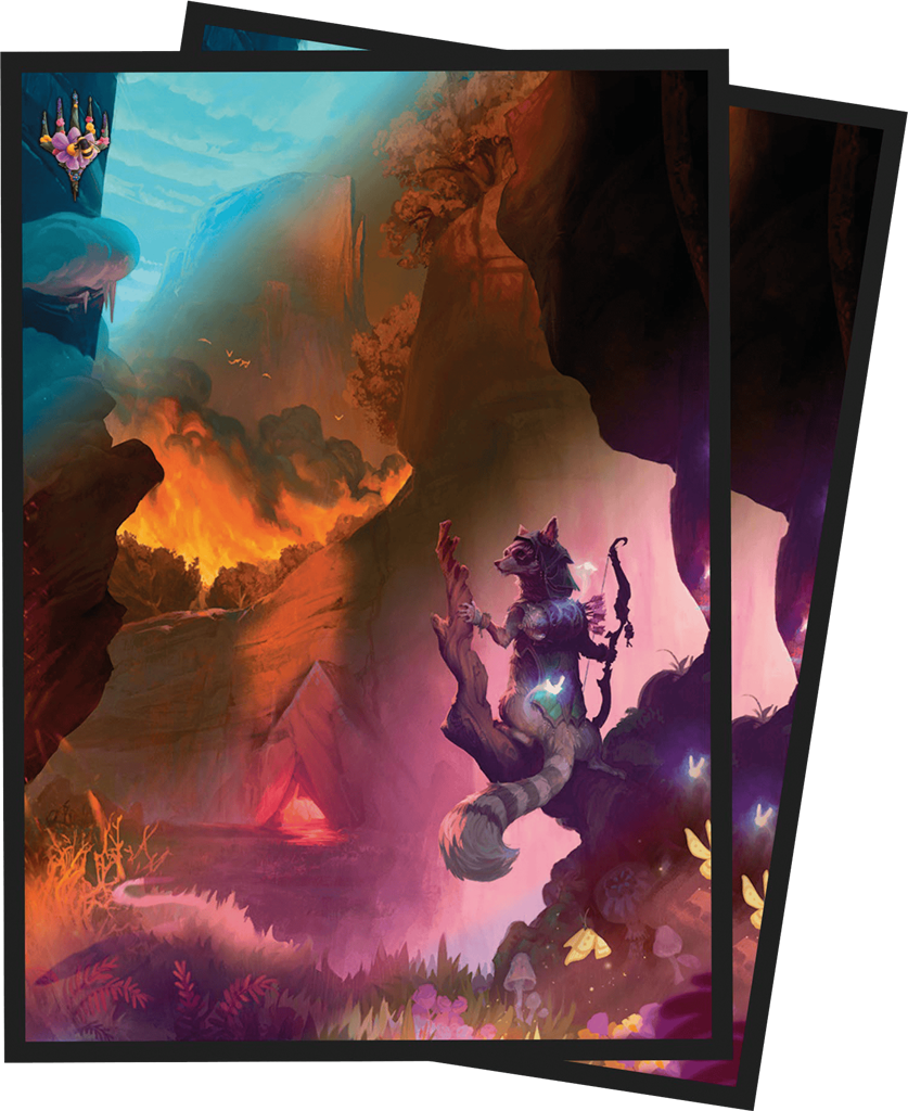 MTG : Bloomburrow 100ct Sleeves Red MTG : Bloomburrow 100ct Sleeves Red