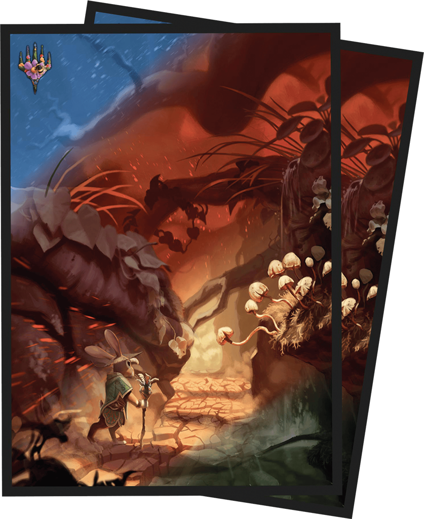 MTG : Bloomburrow 100ct Sleeves Green MTG : Bloomburrow 100ct Sleeves Green