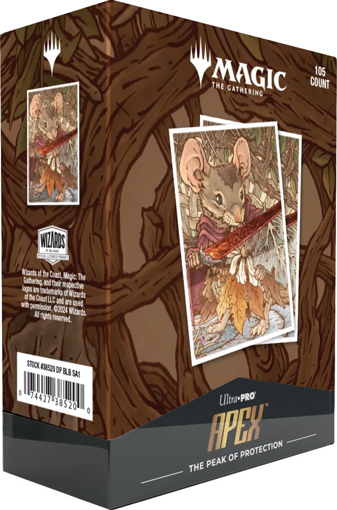 MTG : Bloomburrow 105ct Apex Sleeves Art 1 MTG : Bloomburrow 105ct Apex Sleeves Art 1