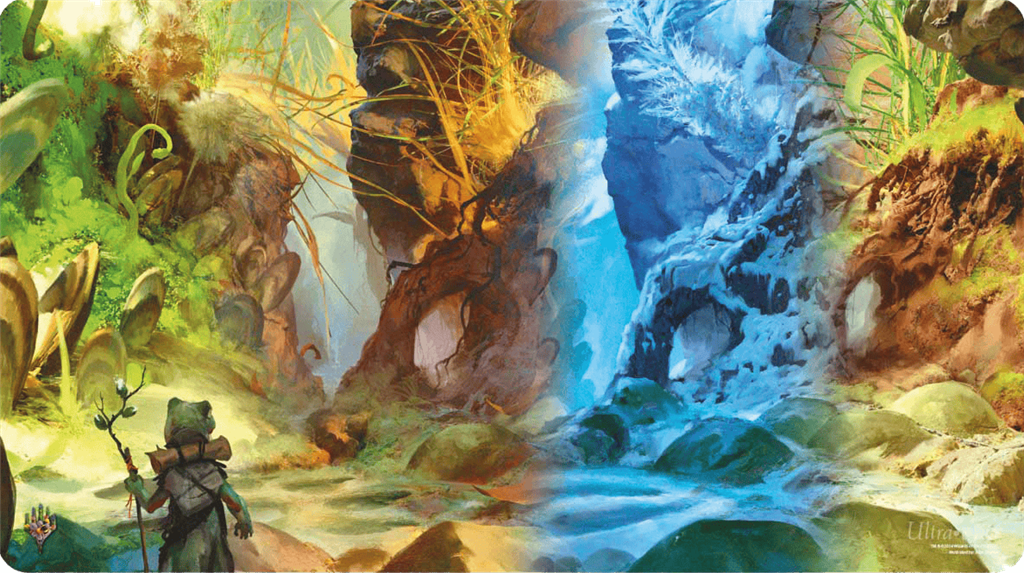 MTG : Bloomburrow Playmat Blue MTG : Bloomburrow Playmat Blue