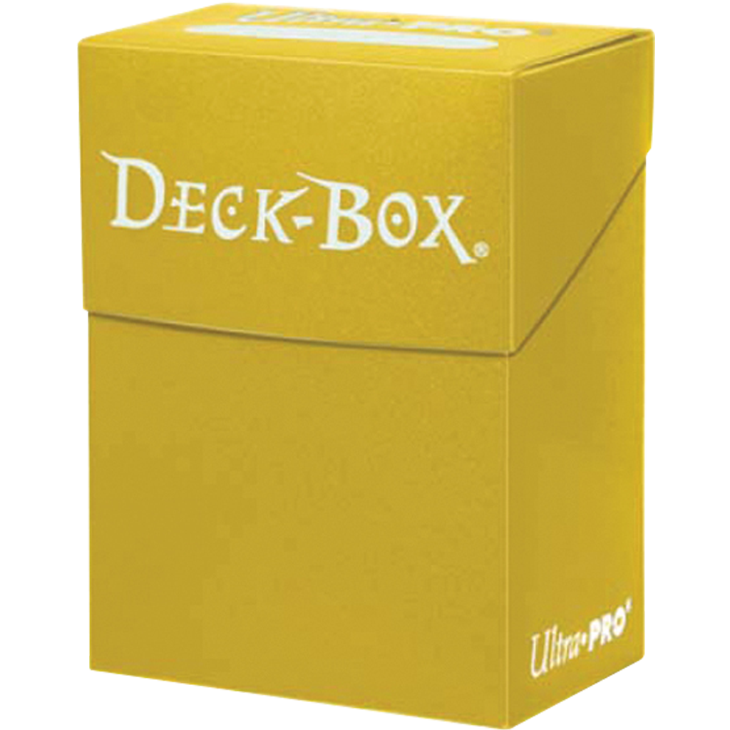Ultra PRO : Deck Box 75 cartes Jaune