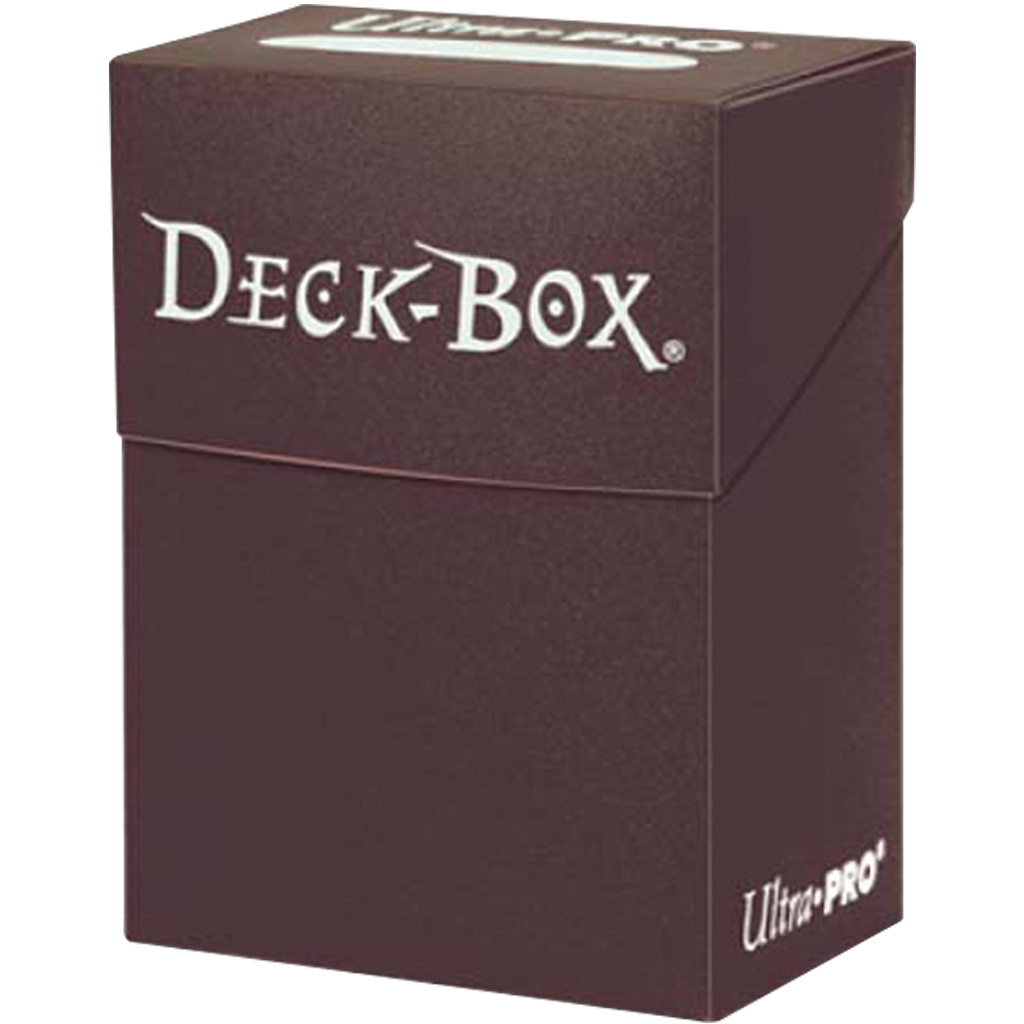 Ultra PRO : Deck Box 75 cartes Marron