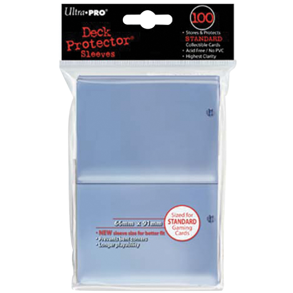 Ultra PRO : Paquet 100 Sleeves Std Transparent