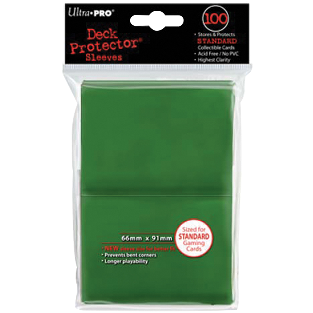 Ultra PRO : Paquet 100 Sleeves Standard Vert