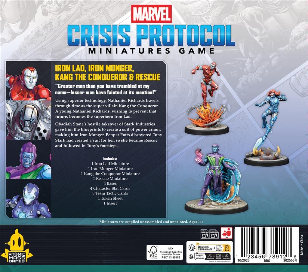 MCP: Iron Lad & Iron Monger, Kang & Rescue