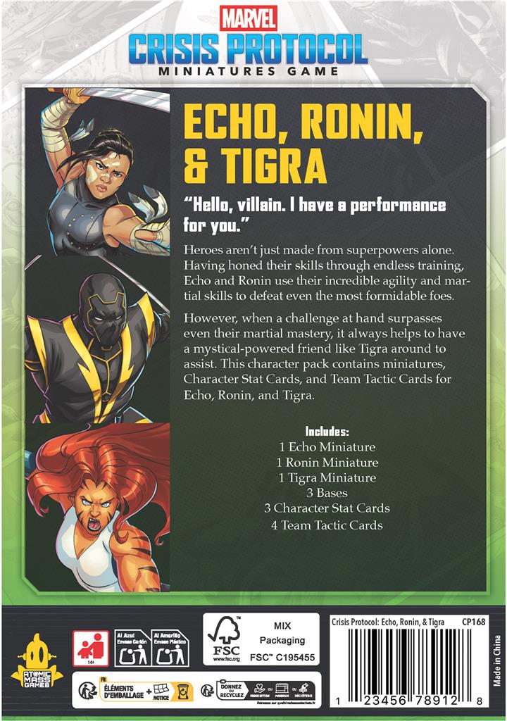 MCP: Echo, Ronin & Tigra