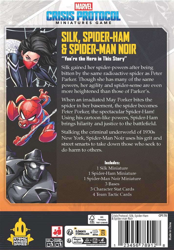 MCP: Silk Spider Ham & Spider Man Noir