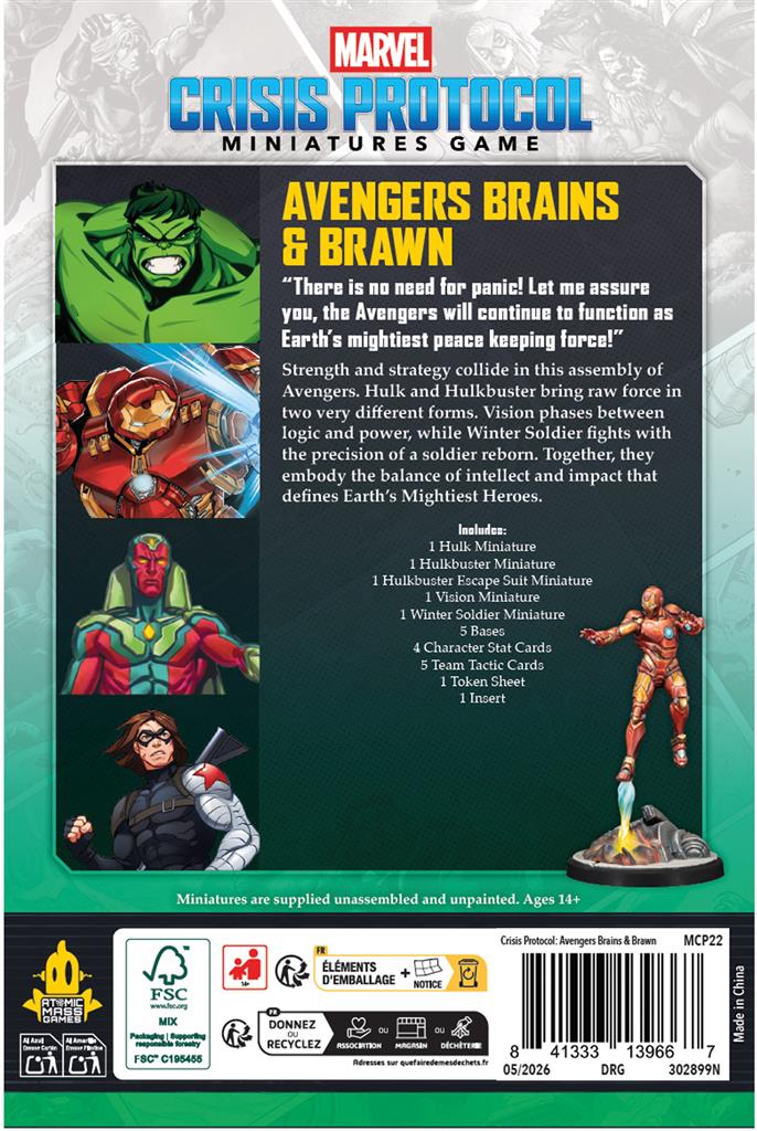 MCP: Avengers Brains & Brawn