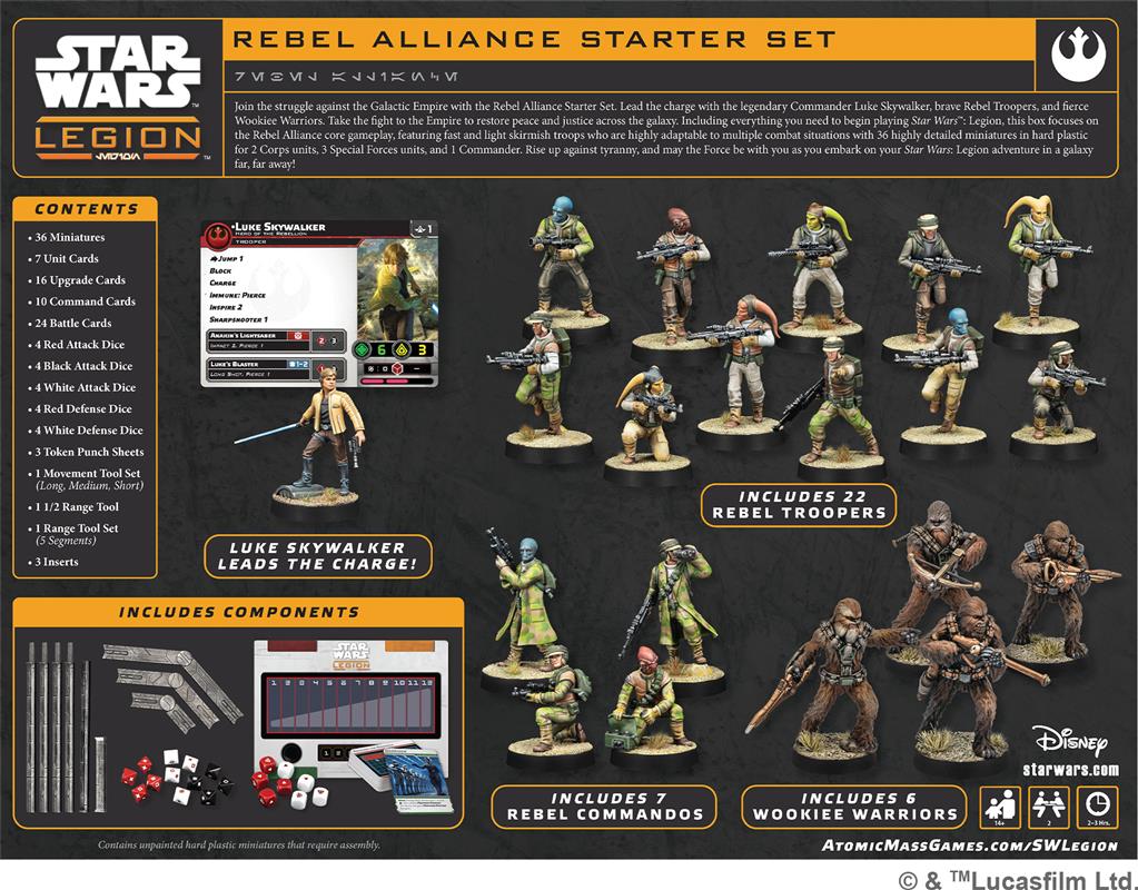 SWL: Rebel Alliance Starter Set (Base)