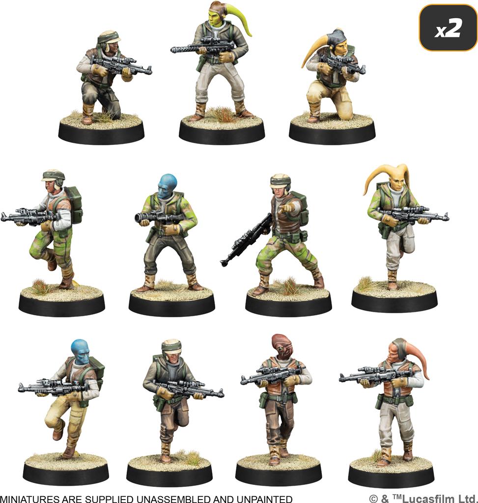 SWL: Rebel Alliance Starter Set (Base)