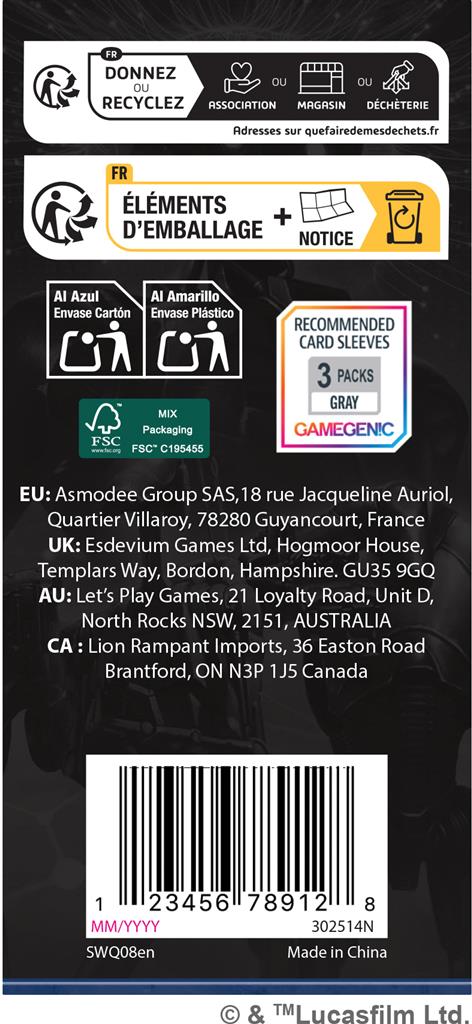 SWL: Separatist Alliance (Card Pack)