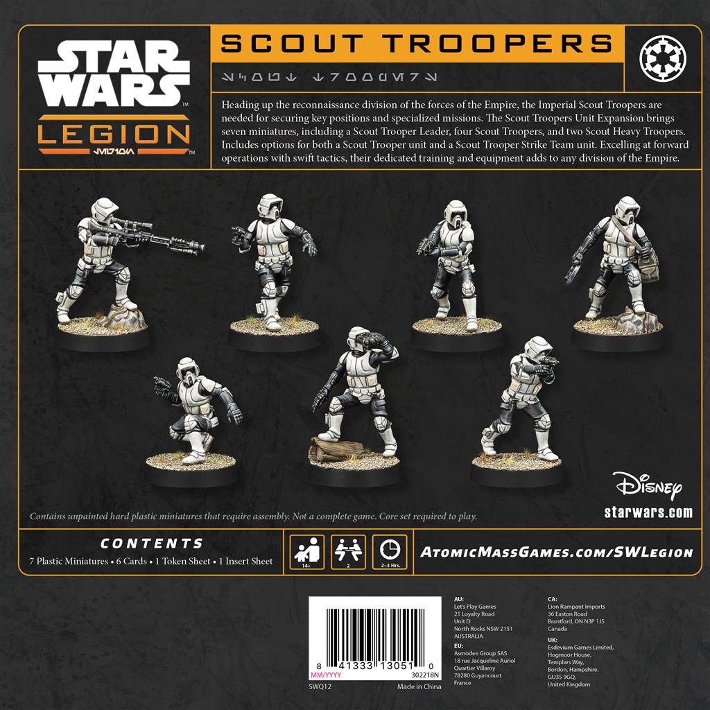 SWL: Scout Troopers (Resculpt)