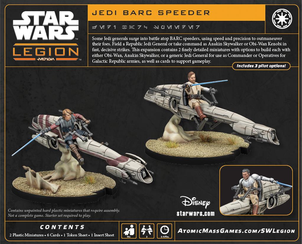 SWL: Jedi General on BARC Speeder​