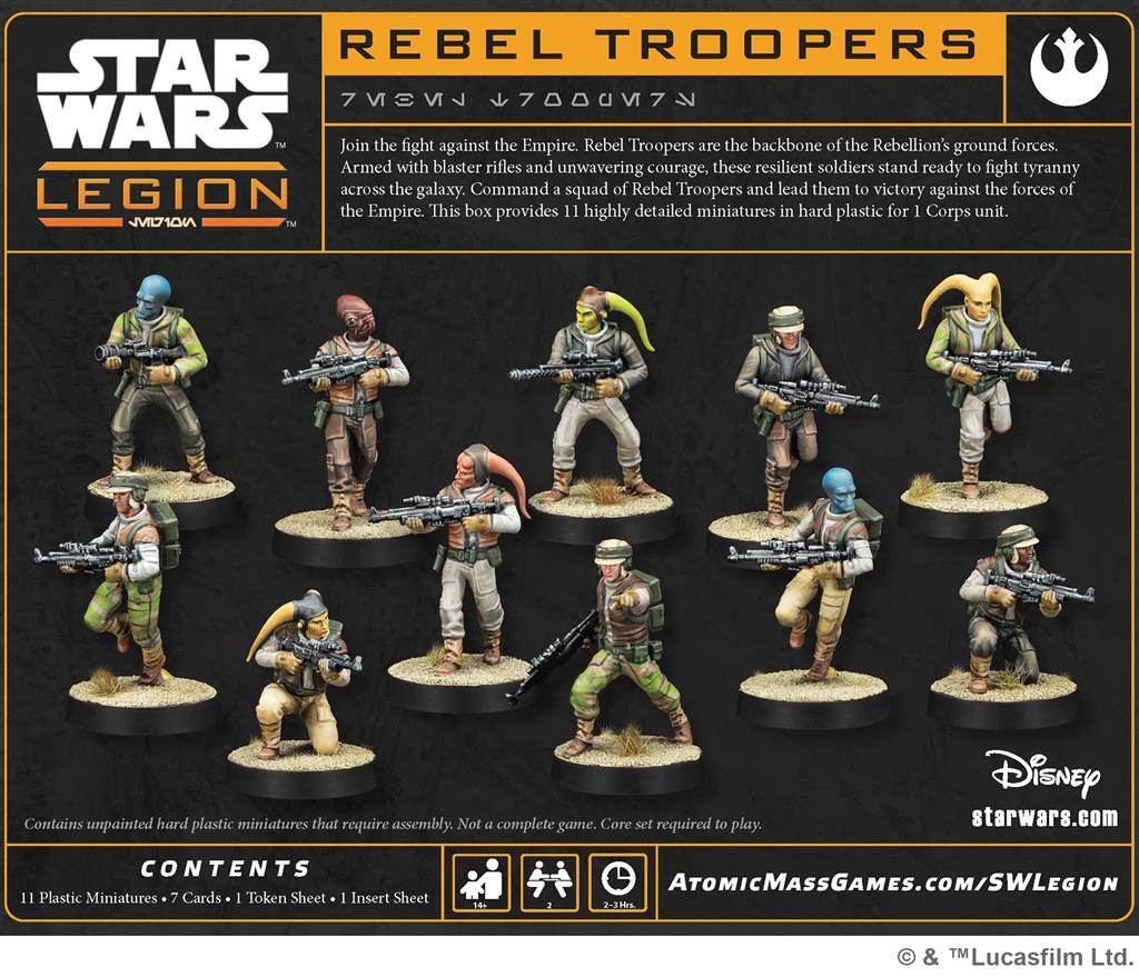 SWL: Rebel Troopers (Resculpt)