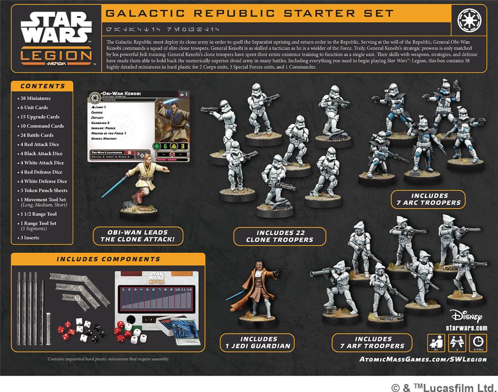 SWL: Galactic Republic Starter Set (Base)