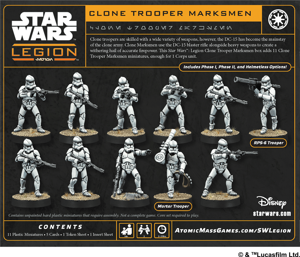 SWL: Clone Trooper Marksmen SWL: Clone Trooper Marksmen
