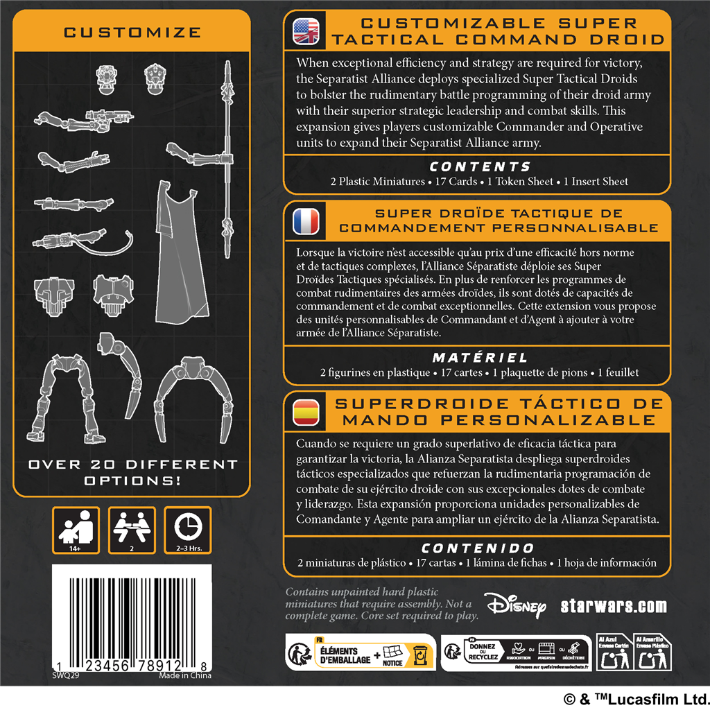 SWL: Super Tactical Command Droid SWL: Super Tactical Command Droid