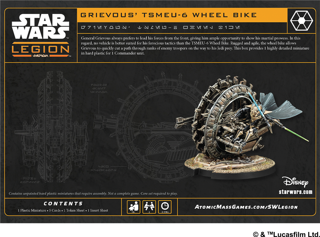 SWL: General Grevious on Wheelbike SWL: General Grevious on Wheelbike