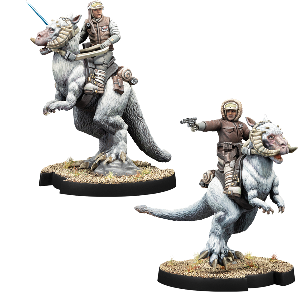SWL: Han Solo & Luke Skywalker on Tauntauns