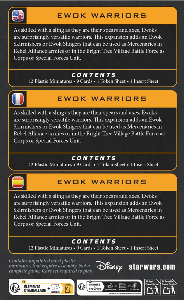 SWL: Ewok Warriors