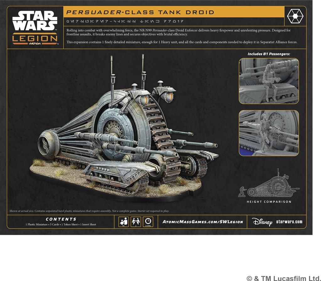 SWL: NR-N99 Persuader Droid (Reissue)