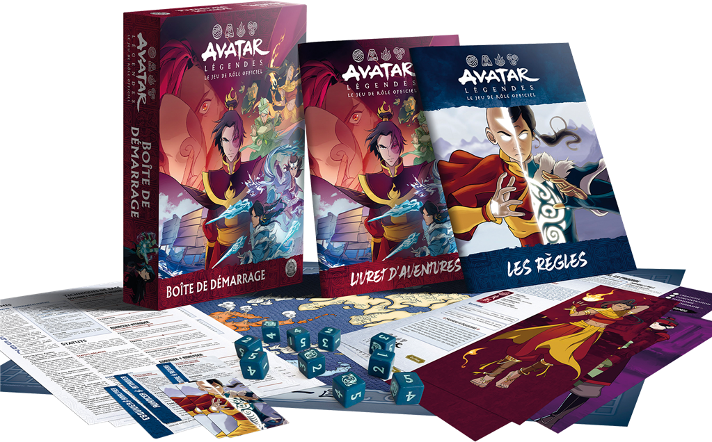 Avatar Légendes - Boîte de démarrage Avatar Légendes - Boîte de démarrage