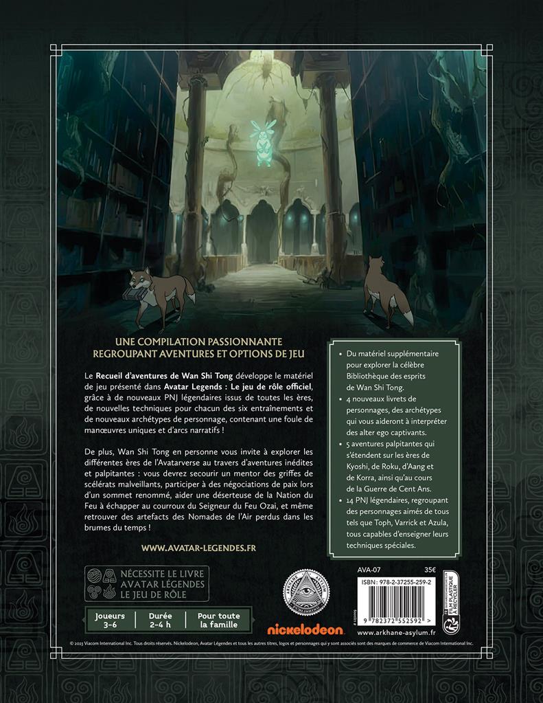 Avatar Légendes - Wan Shi Tong Avatar Légendes - Wan Shi Tong