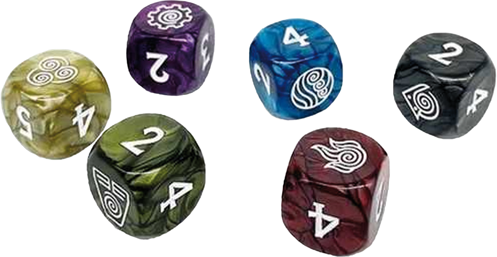 Avatar Légendes - Set de Dés Avatar Légendes - Set de Dés