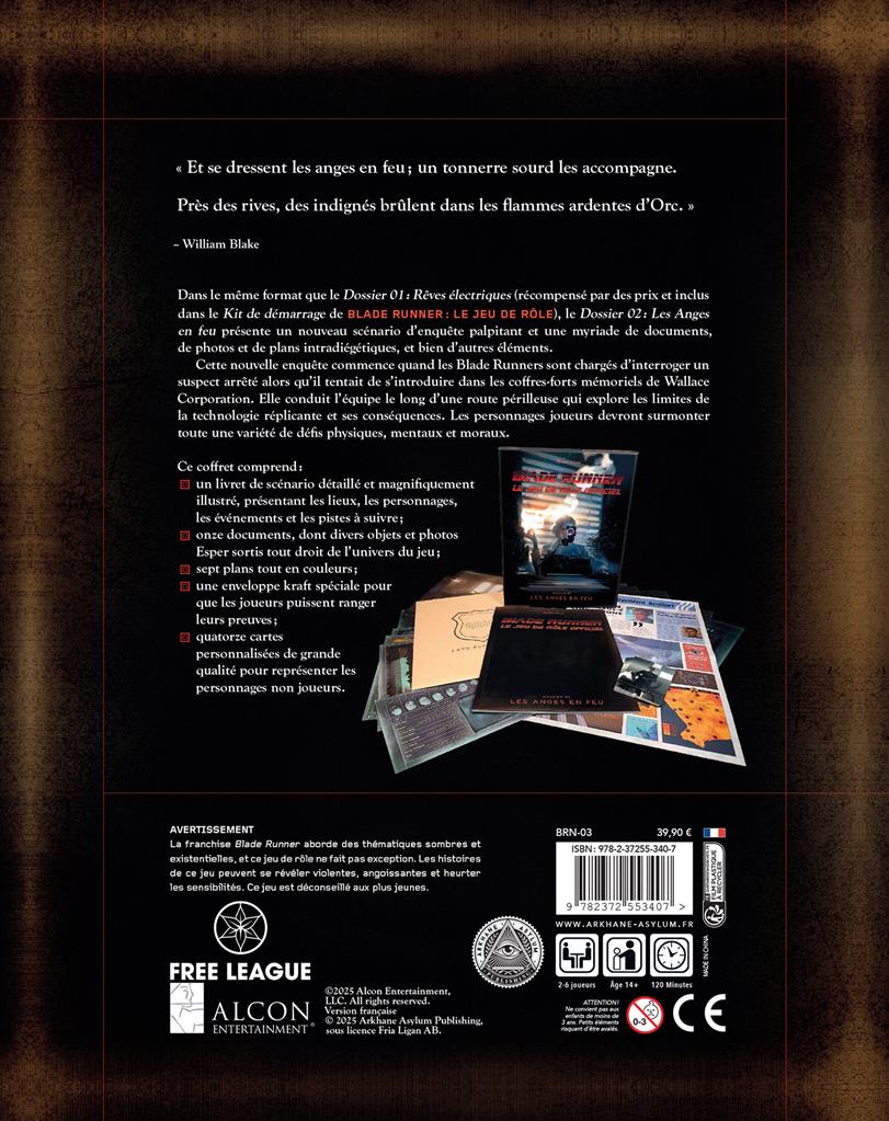 Blade Runner : Les Anges en Feu Blade Runner : Les Anges en Feu