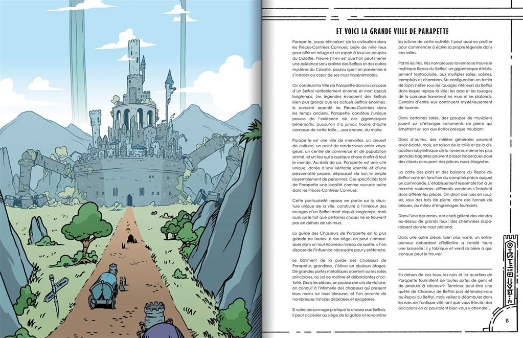 Colostle: Les pièces-contrées Colostle: Les pièces-contrées