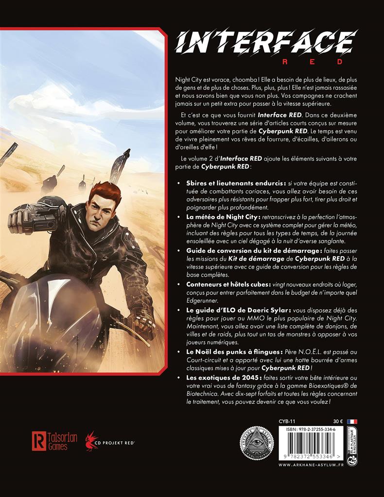 Cyberpunk : Interface Red 2 Cyberpunk : Interface Red 2