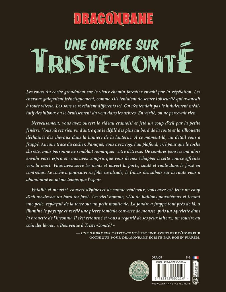 Dragonbane : Une Ombre sur Triste-Comté Dragonbane : Une Ombre sur Triste-Comté