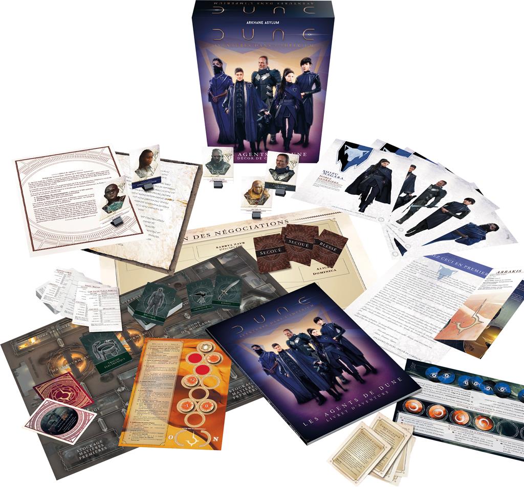 Dune Aventure dans l'Imperium: les Agents de Dune Dune Aventure dans l'Imperium: les Agents de Dune