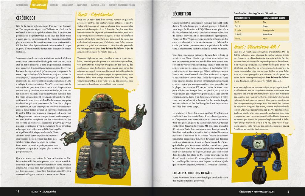 Fallout: le Guide des Colonnies Fallout: le Guide des Colonnies