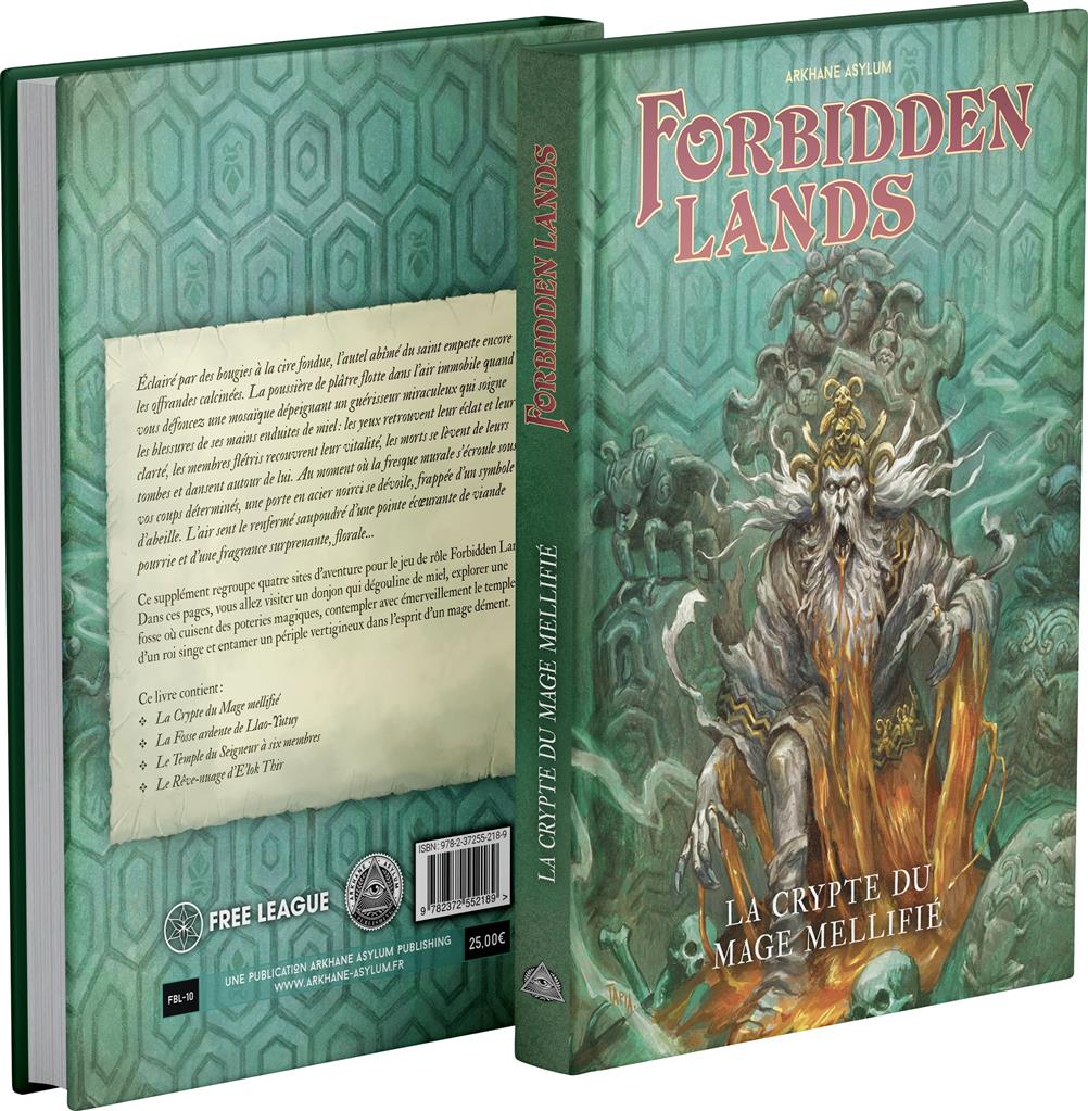 Forbidden lands : la Crypte du mage mellifié Forbidden lands : la Crypte du mage mellifié