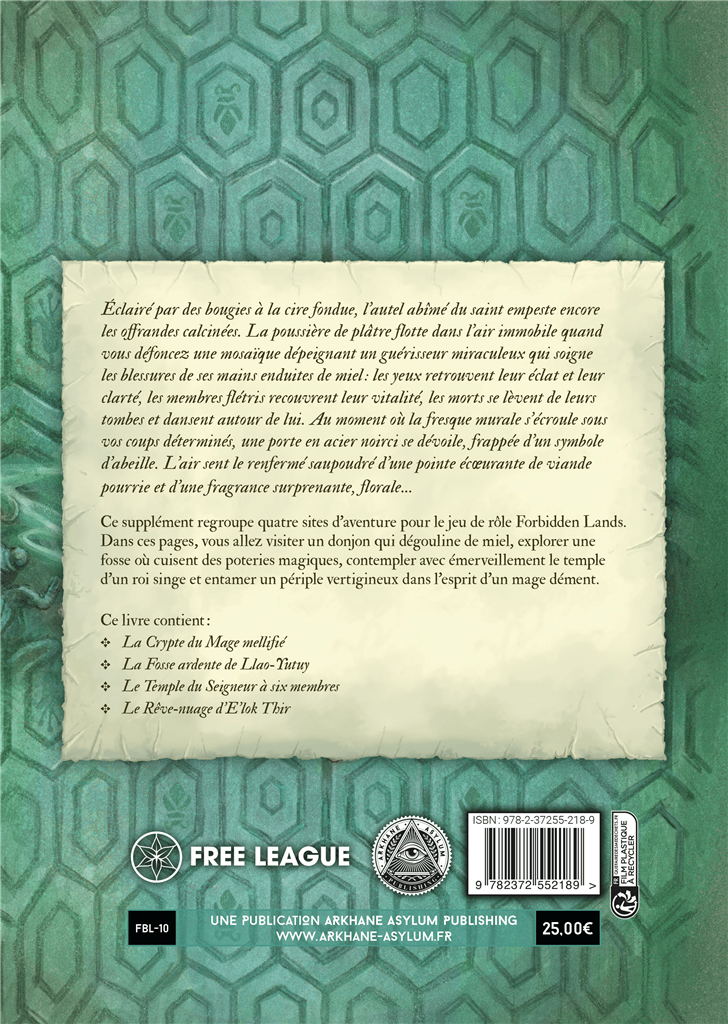 Forbidden lands : la Crypte du mage mellifié Forbidden lands : la Crypte du mage mellifié