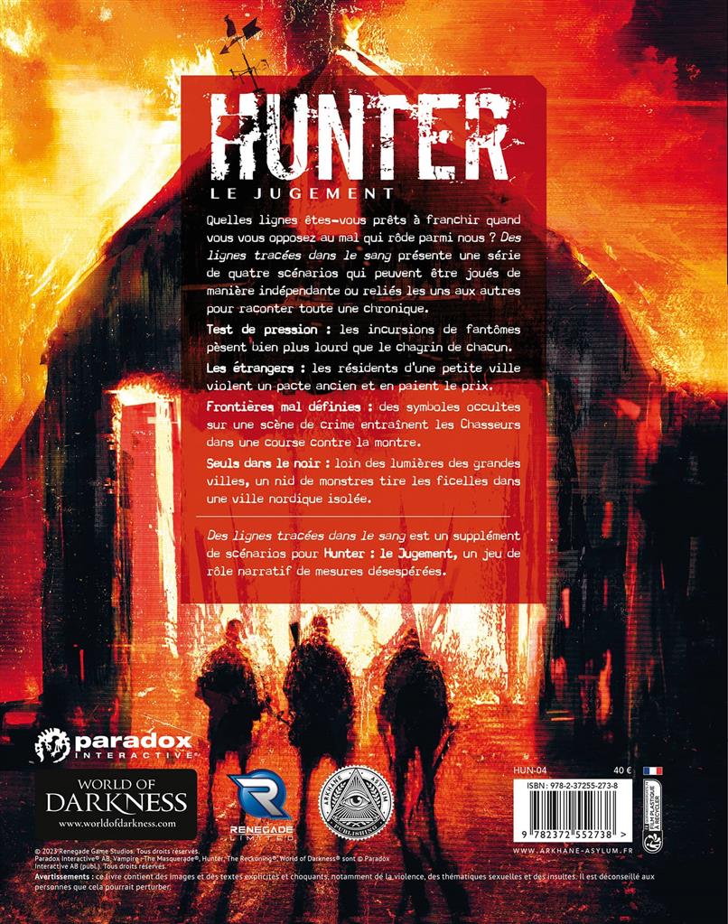 Hunter : Des lignes tracées dans le sang