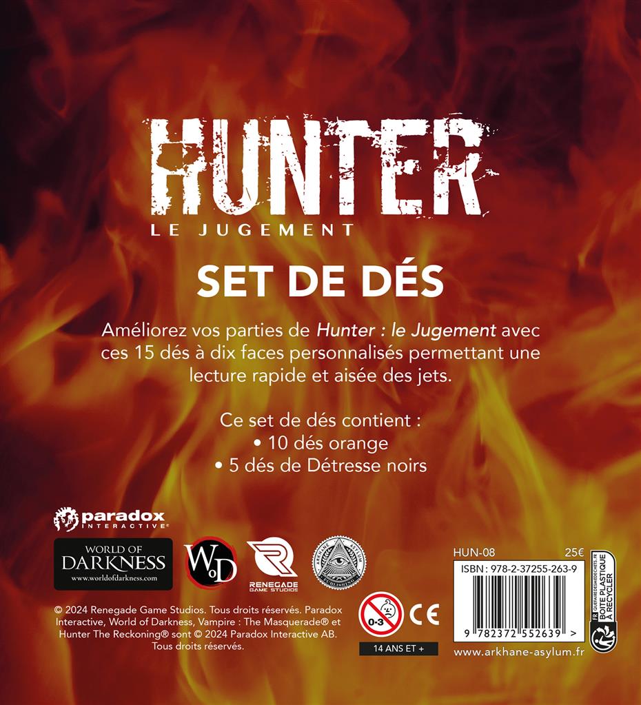 Hunter: Set de Dés