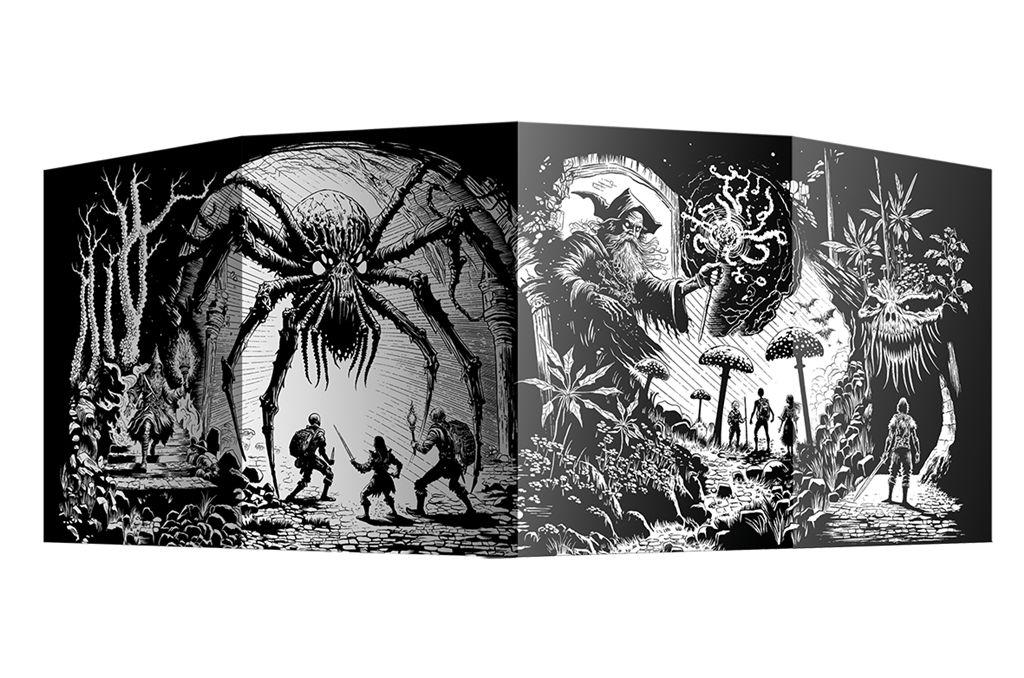 Shadowdark - Ecran de jeu