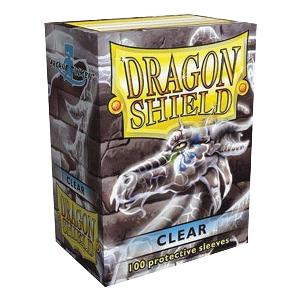 100 Sleeves Dragon Shield : Clear (10)