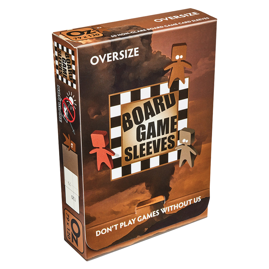 50 Board Game Sleeves: Antireflet 79x120 (10)