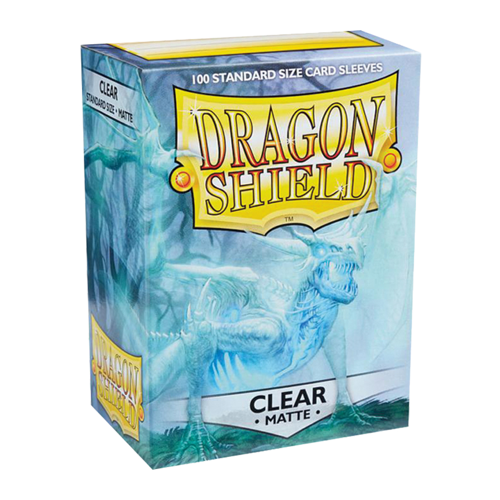 100 Dragon Shield Matte : Clear (10) 100 Dragon Shield Matte : Clear (10)