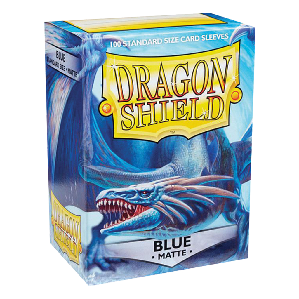 100 Dragon Shield Matte : Blue (10)