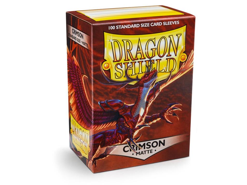 100 Dragon Shield Matte : Crimson (10) 100 Dragon Shield Matte : Crimson (10)