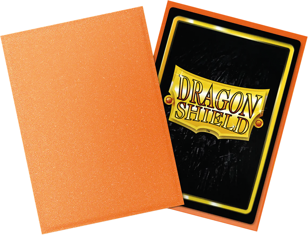 100 Dragon Shield Matte : Amber (10) 100 Dragon Shield Matte : Amber (10)