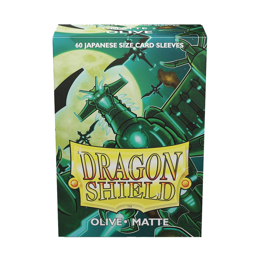 60 Dragon Shield Matte Japanese: Olive (10) 60 Dragon Shield Matte Japanese: Olive (10)