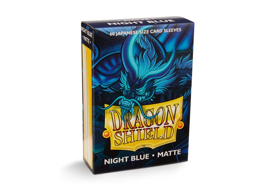 60 Dragon Shield Matte Japanese: Night Blue (10)